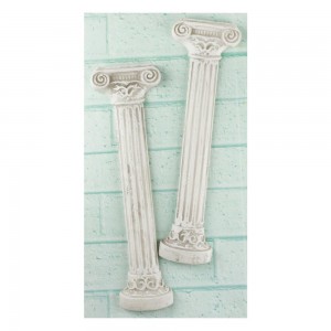 Shabby Chic Resin Treasures Roman Columns